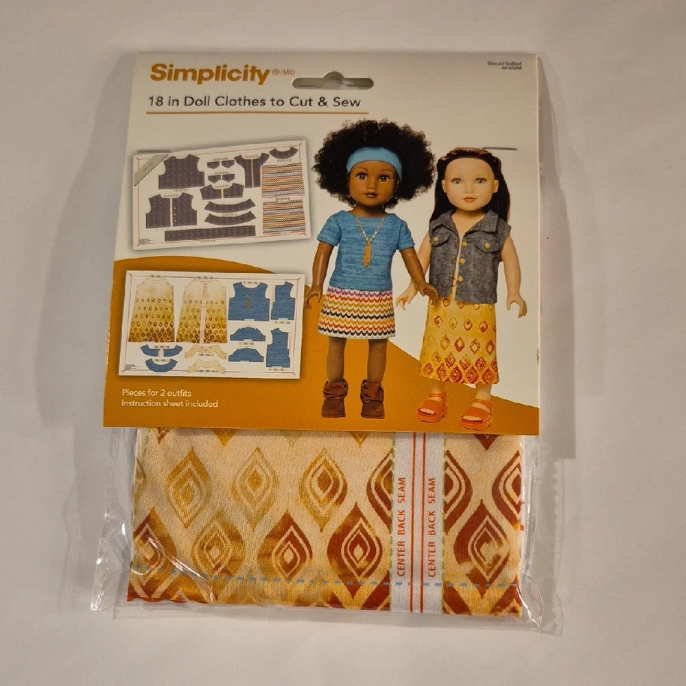 Simplicity Doll Clothes Kit - Picture 1 of 3
